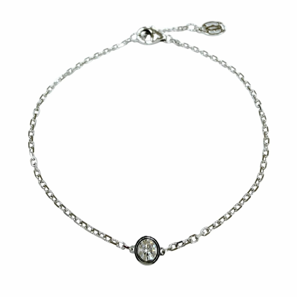 Cartier 852GJR Damour MM Diamond Bracelet AU750 (WG) Diamond, purchased Febru...